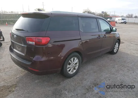 2017 Kia Sedona Lx from USA, damaged, VIN KNDMB5C15H6267804